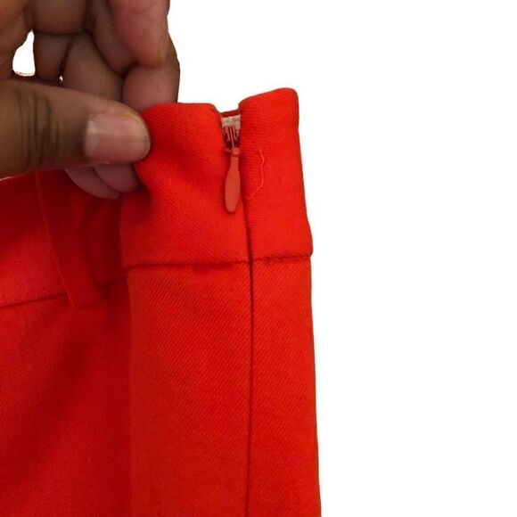 J Crew Minnie Stretch Ankle in Tangerine, Size 6 - Picture 5 of 9